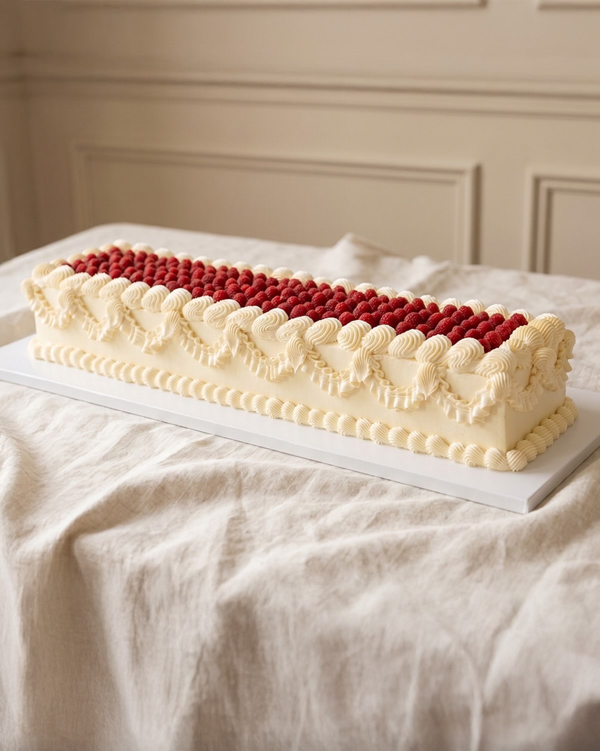 Wedding Sheet Cake by La Sura Bakery