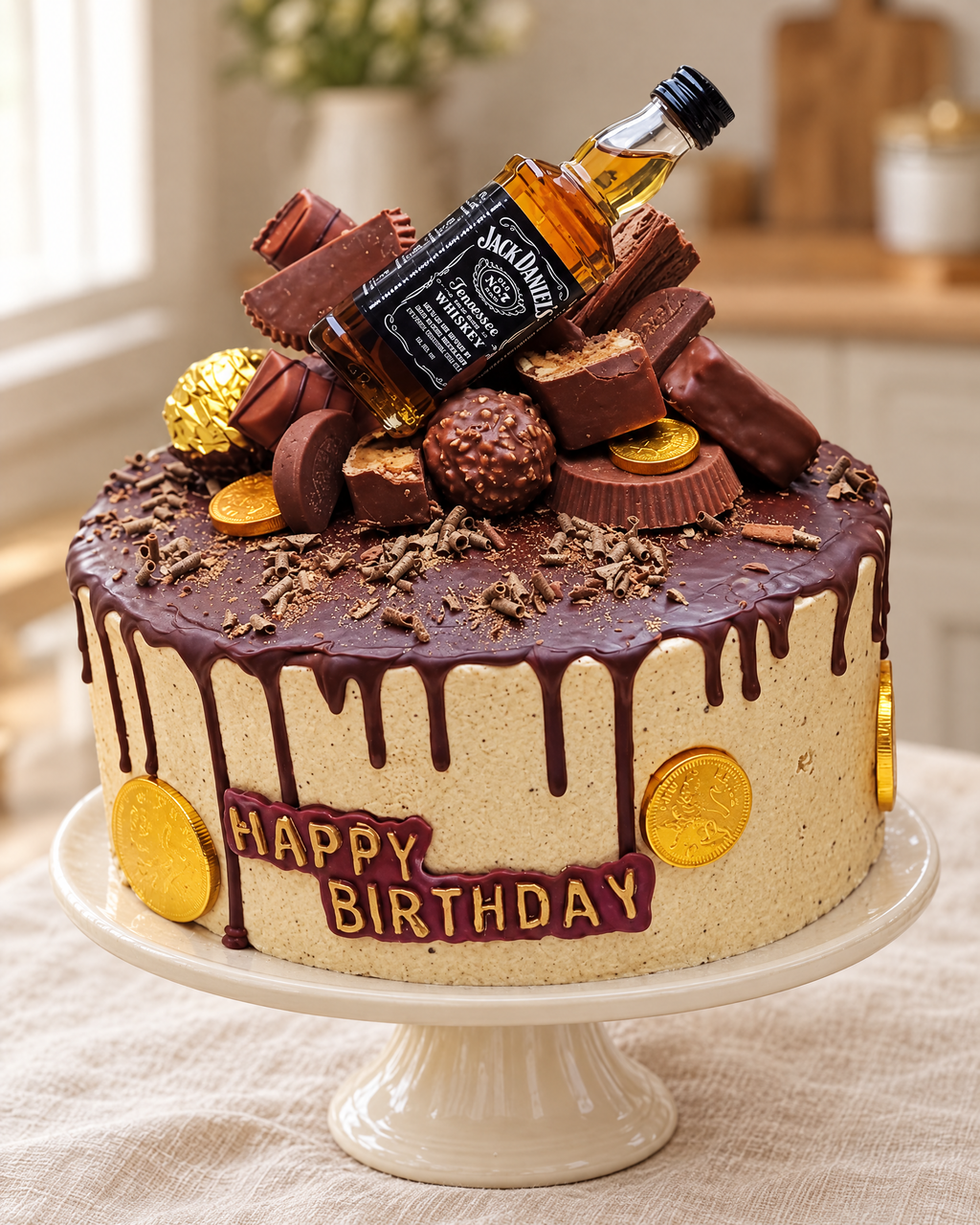 Whisky Drip Cake by La Sura Bakery, photo 2